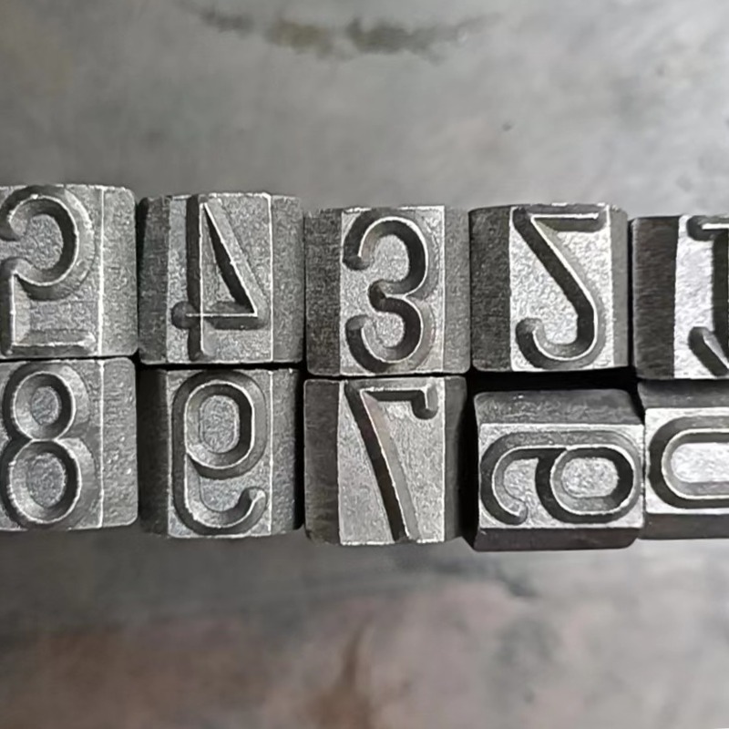 Alphabet And Number Stamps For Metal