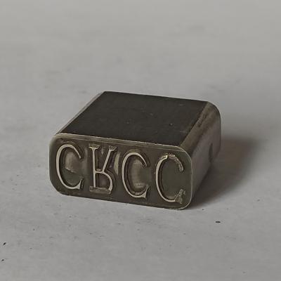 Steel Stamped Letters